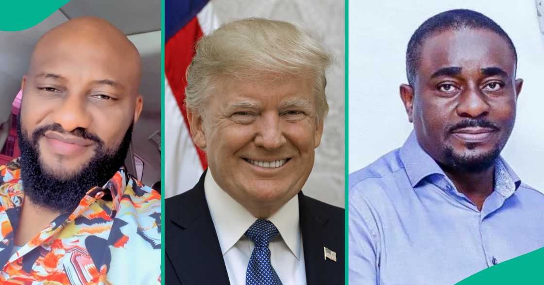 Yul Edochie, Emeka Ike congratulate Donald Trump