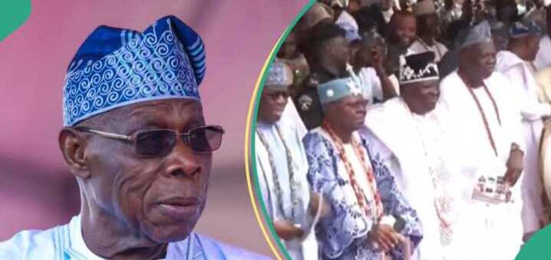 Obasanjo ya jawo cece-kuce kan Umartan sarakuna sun gaishe da gwamnan Oyo Obasanjo ya jawo cece-kuce kan Umartan sarakuna sun gaishe da gwamnan Oyo
