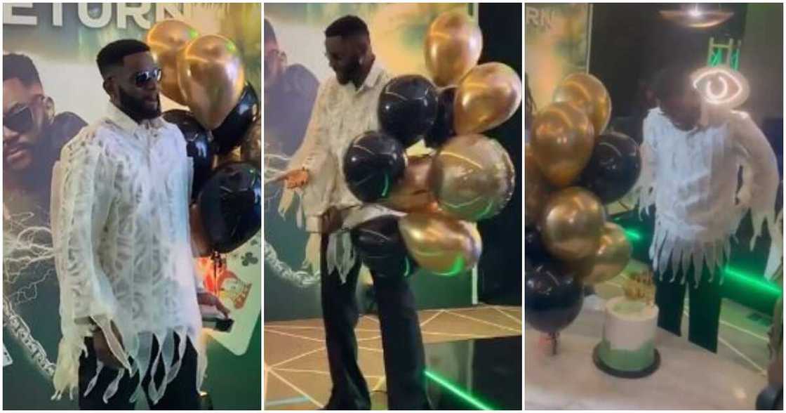 BBNaija host Ebuka celebrating his birthday BBNaija host Ebuka celebrating his birthday