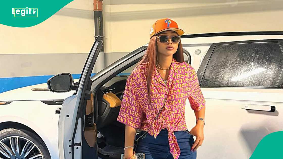 Regina Daniels visits Tiwa Savage amid her estranged husband's post Regina Daniels visits Tiwa Savage amid her estranged husband's post