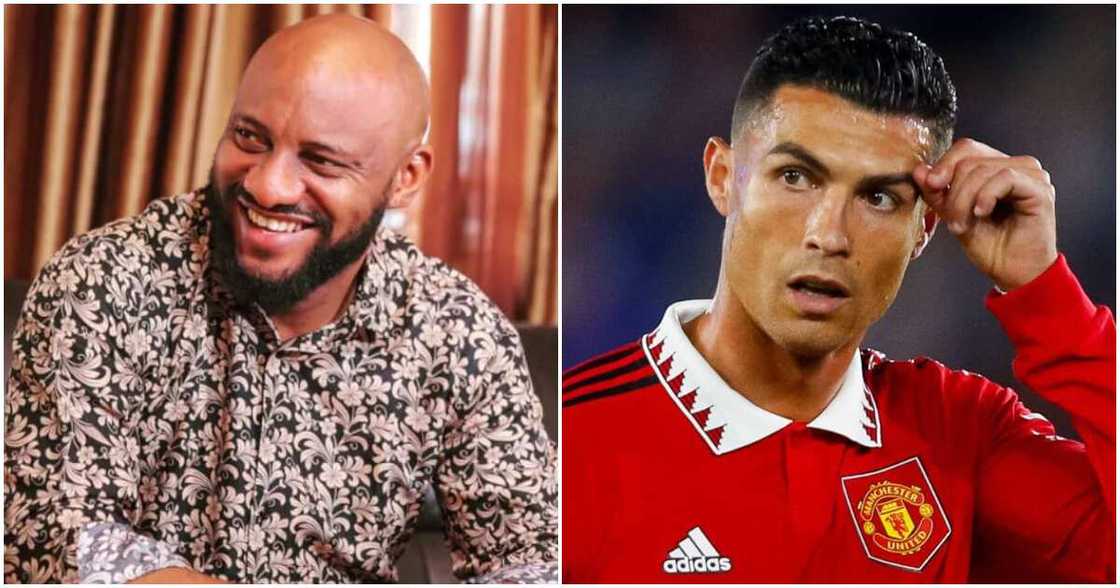 Yul Edochie, Cristiano Ronaldo, interview Yul Edochie, Cristiano Ronaldo, interview