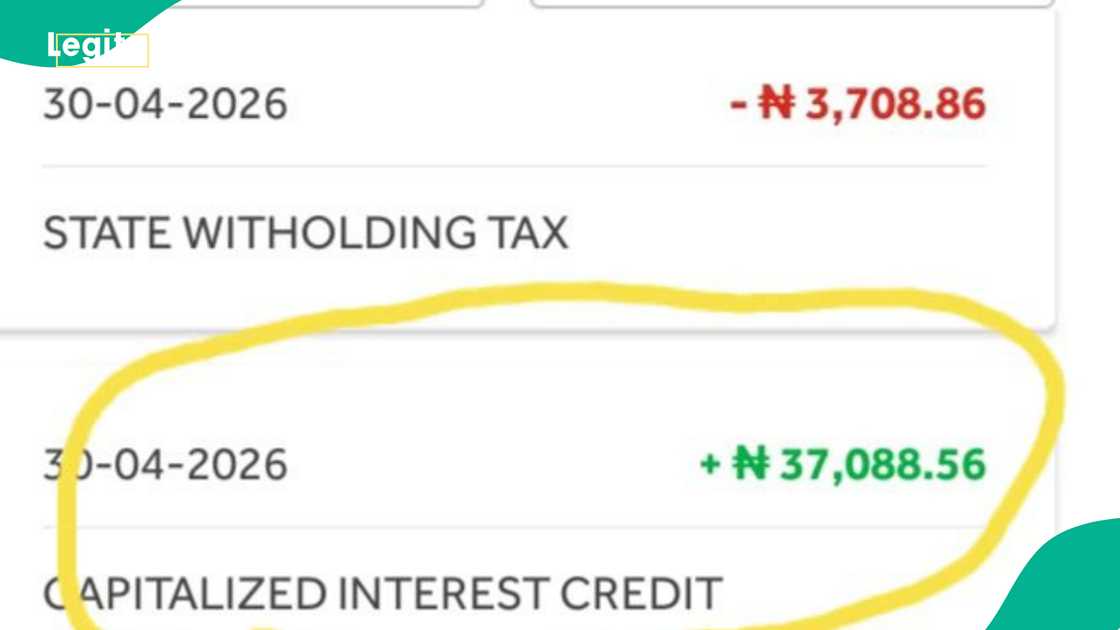 Woman shares screenshot of surprising interest that her young daughter's bank credited to her account Woman shares screenshot of surprising interest that her young daughter's bank credited to her account