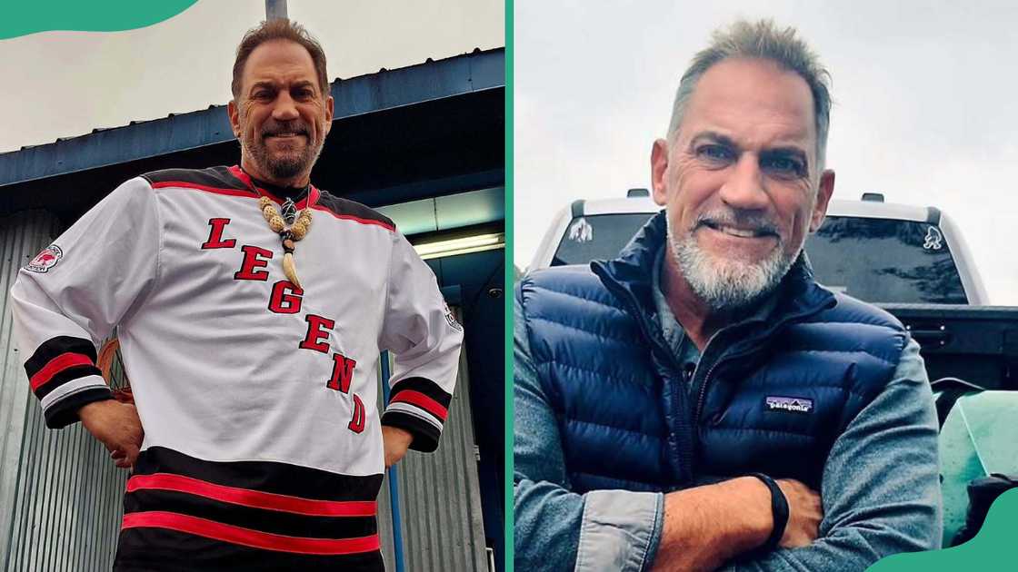 E.J. Snyder poses for different photos