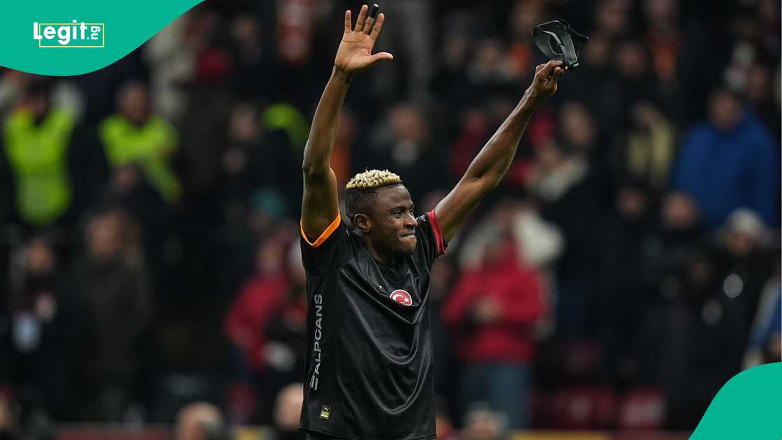 Victor Osimhen, Galatasaray, Adana Demirspor, Rams Park, Istanbul, Turkiye, Super Lig. Victor Osimhen, Galatasaray, Adana Demirspor, Rams Park, Istanbul, Turkiye, Super Lig.