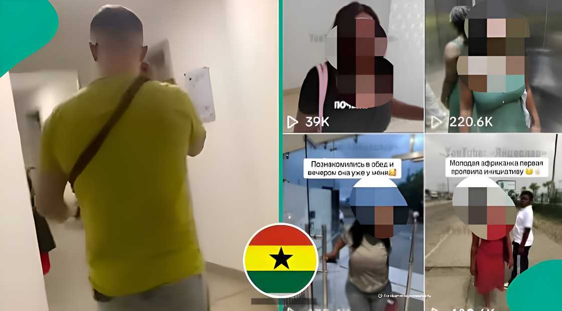 Russian man posts videos of Ghanaian women online
