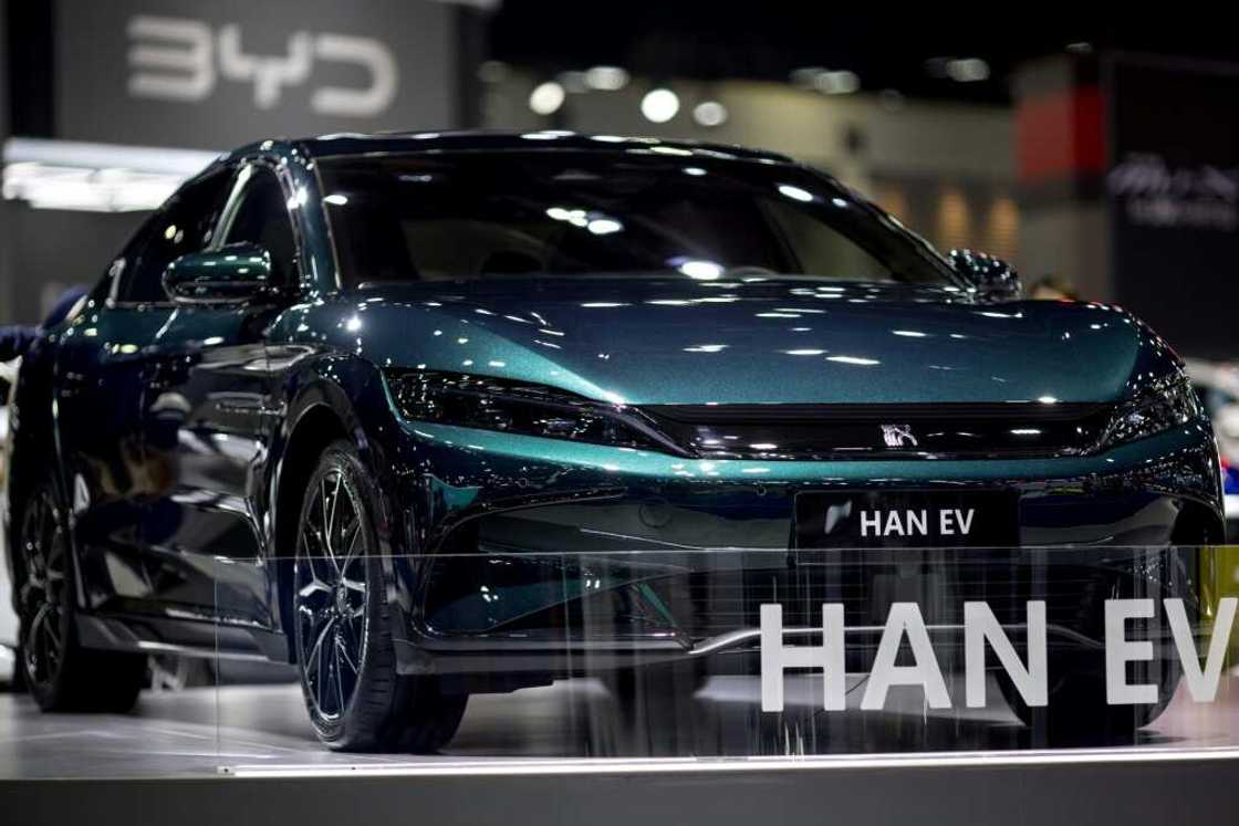 BYD will be one of the Chinese electric car manufacturers showing off its vehicles at the IAA auto show in Munich next week BYD will be one of the Chinese electric car manufacturers showing off its vehicles at the IAA auto show in Munich next week