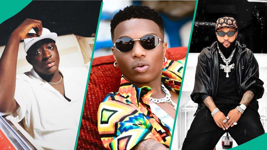 KCee’s response gains attention after Carter Efe mentions Wizkid and Olamide during conversation at party KCee’s response gains attention after Carter Efe mentions Wizkid and Olamide during conversation at party