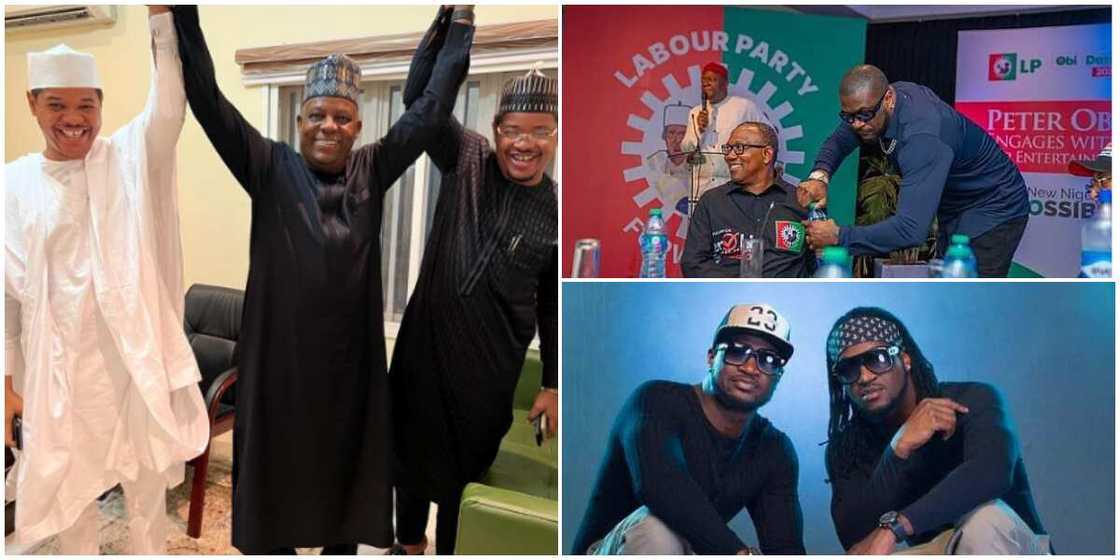 MC Tagwaye and Psquare MC Tagwaye and Psquare