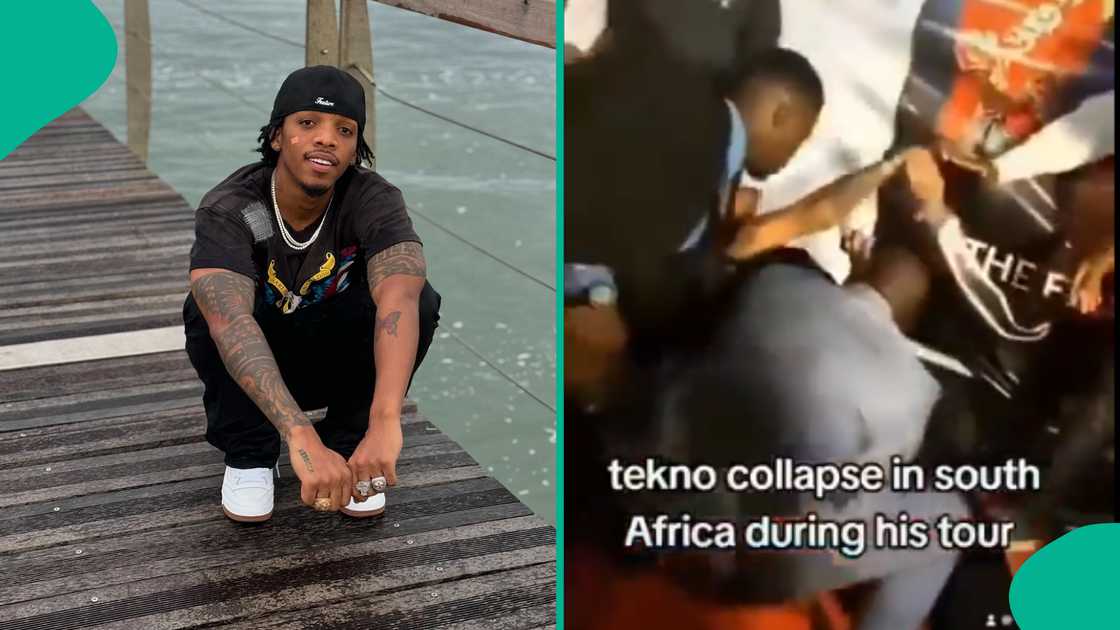 Singer Tekno reacts to viral video