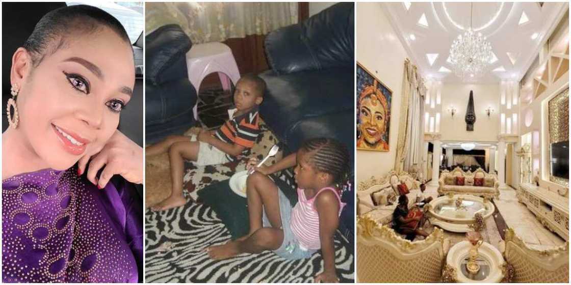 Ehi Ogbebor shares photo of her old apartment before she built her palatial mansion Ehi Ogbebor shares photo of her old apartment before she built her palatial mansion