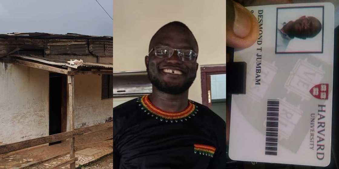 How it started vs How it's going: Ghanaian man recounts how he moved from a village to Harvard How it started vs How it's going: Ghanaian man recounts how he moved from a village to Harvard