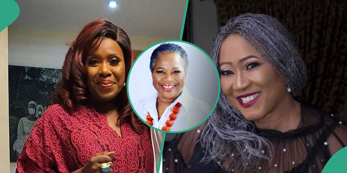 Joke Silva and Nkechi Ali- Balogun speak about Onyeka Onwenu. Joke Silva and Nkechi Ali- Balogun speak about Onyeka Onwenu.