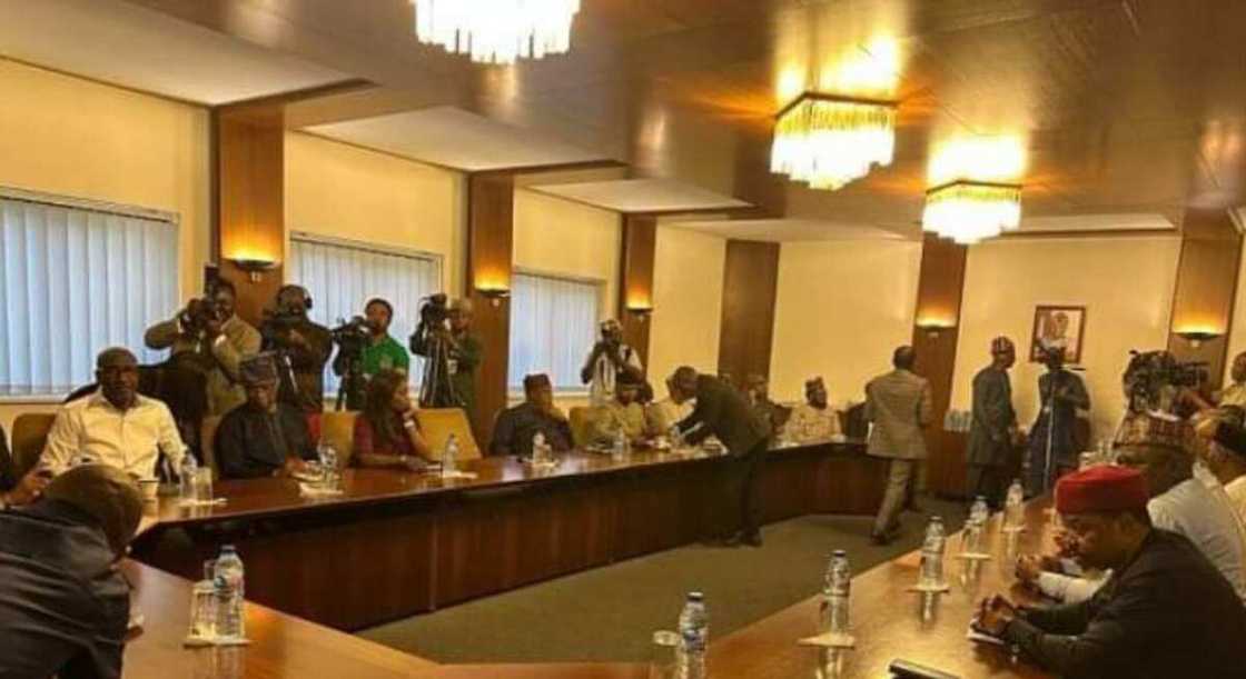 Wakilan kungiyar kwadago na gani da Tinubu Wakilan kungiyar kwadago na gani da Tinubu