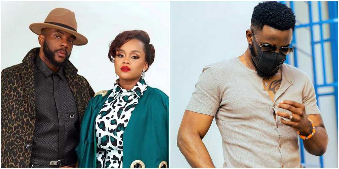 Ebuka Obi-Uchendu and his wife Cynthia Ebuka Obi-Uchendu and his wife Cynthia