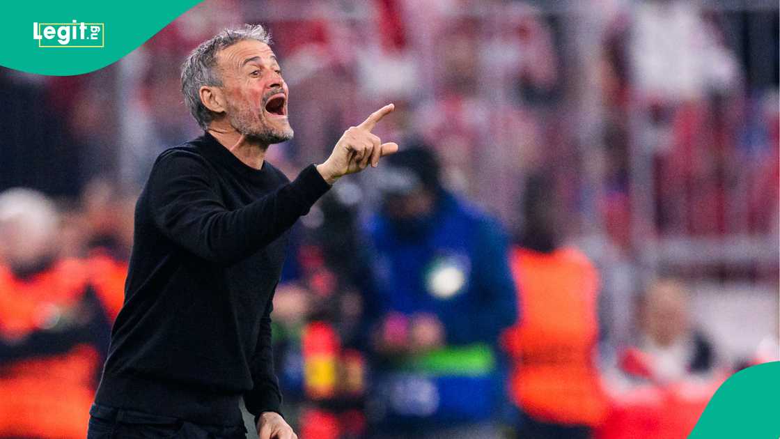 Luis Enrique, PSG, Arsenal, UEFA Champions League, Budapest, Hungary.