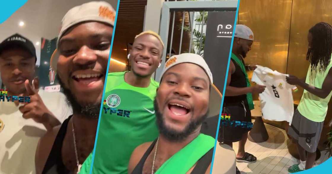King Promise meets Osimhen, Black Stars players in Côte d'Ivoire King Promise meets Osimhen, Black Stars players in Côte d'Ivoire