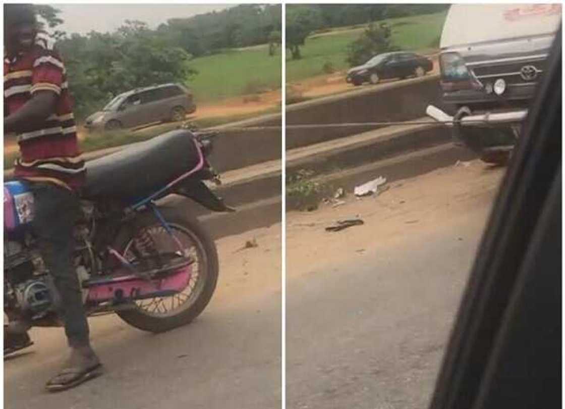 Dan Achaba da motar bas Dan Achaba da motar bas