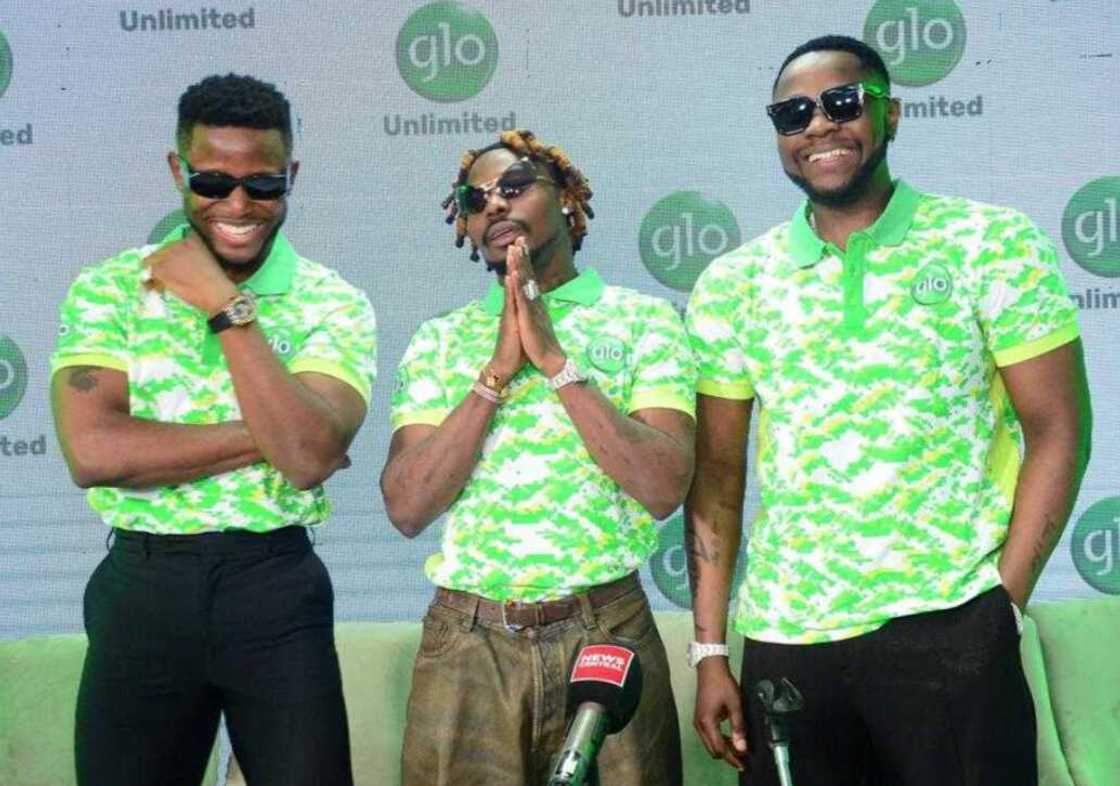 Photos of Chike, Asake and Kizz Daniel.