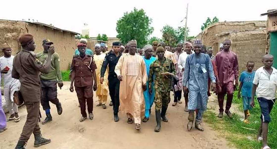 Yan gudun Hijira sun koma gida a Katsina. Yan gudun Hijira sun koma gida a Katsina.