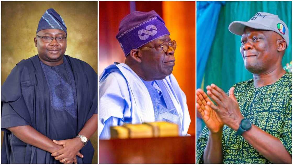 President Bola Tinubu/Bayo Adelabu/Teslim Folarin/Oyo State/APC/PDP/Ministerial List/Presidency