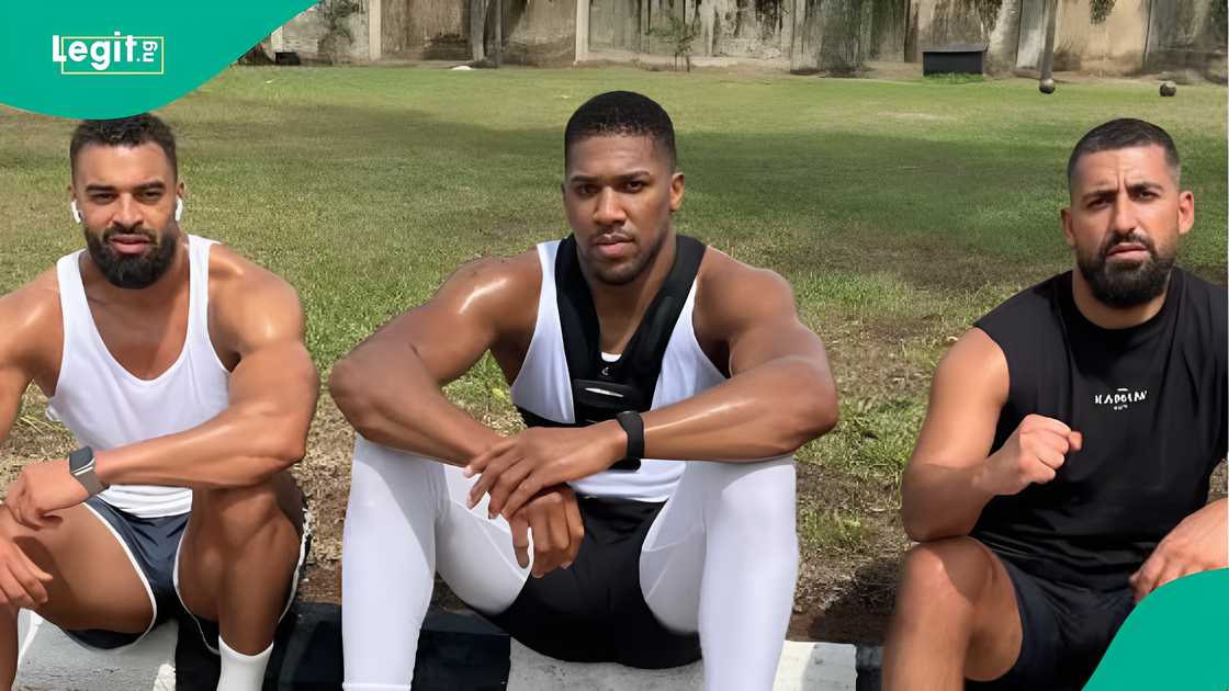 Oyibo woman recalls meeting Anthony Joshua years before accident