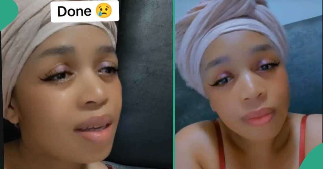 Lady gets dumped by her man. Lady gets dumped by her man.