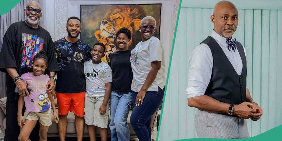 RMD visits Real Wari Pikin's family. RMD visits Real Wari Pikin's family.