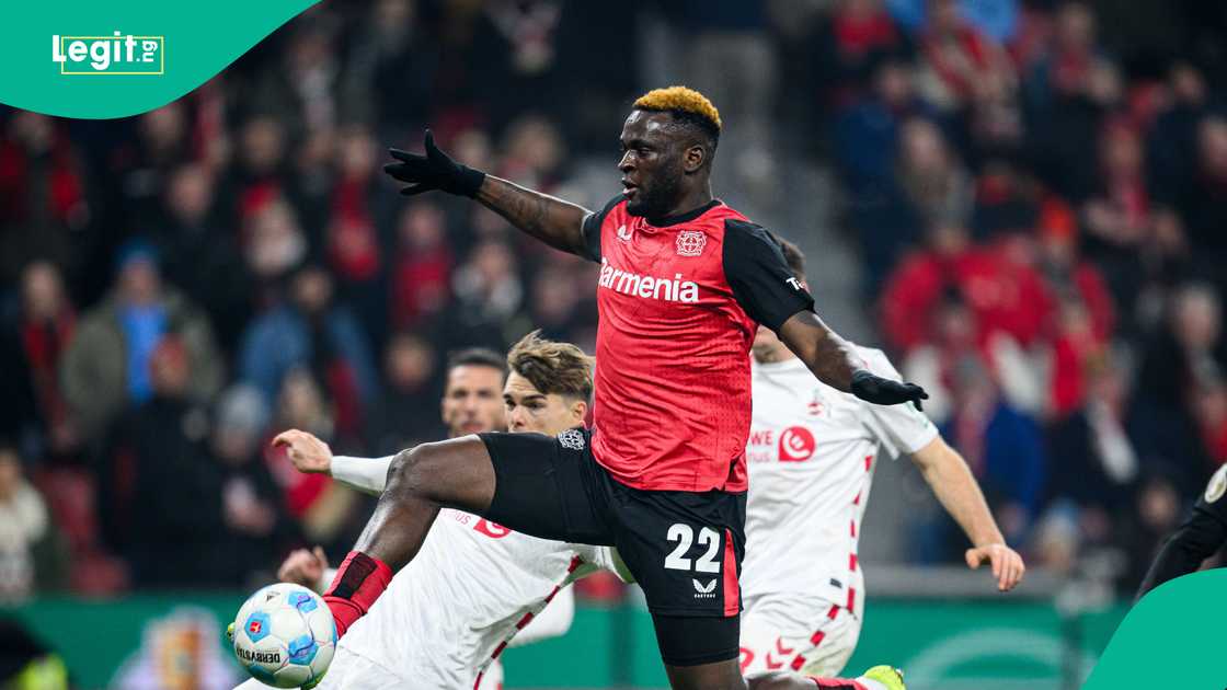 Victor Boniface is one of the deadliest striker in German. Victor Boniface is one of the deadliest striker in German.