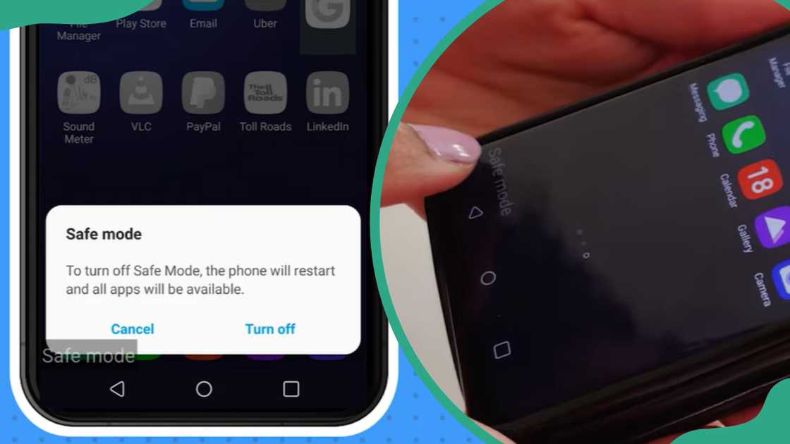 Phone in a Safe Mode Phone in a Safe Mode