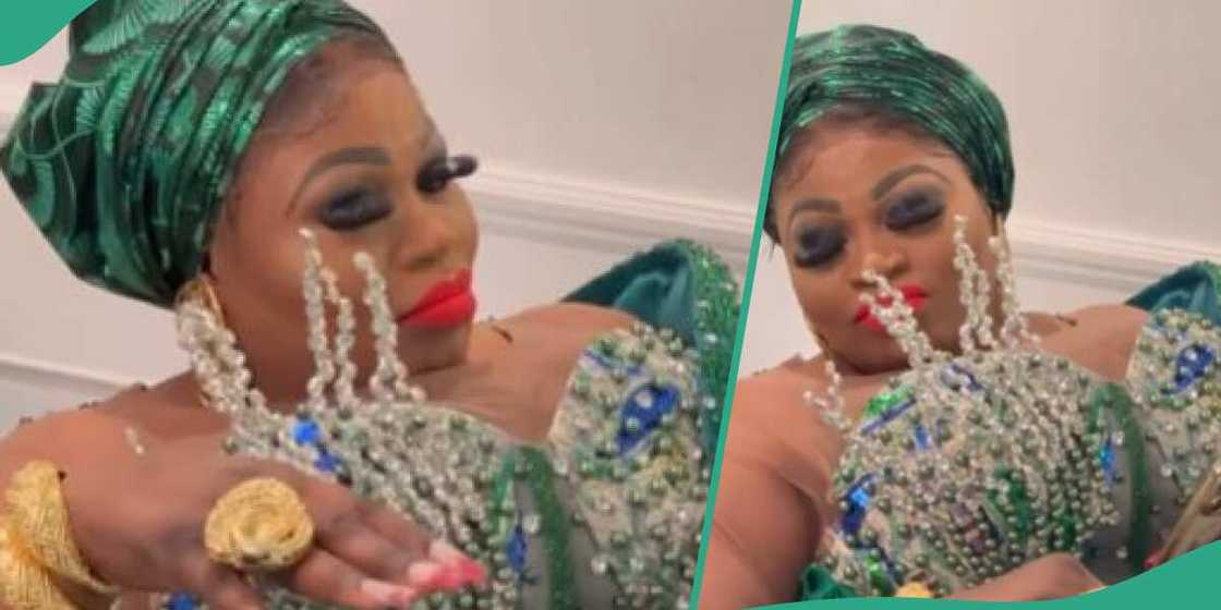 Nigerian woman rocking corset outfit Nigerian woman rocking corset outfit