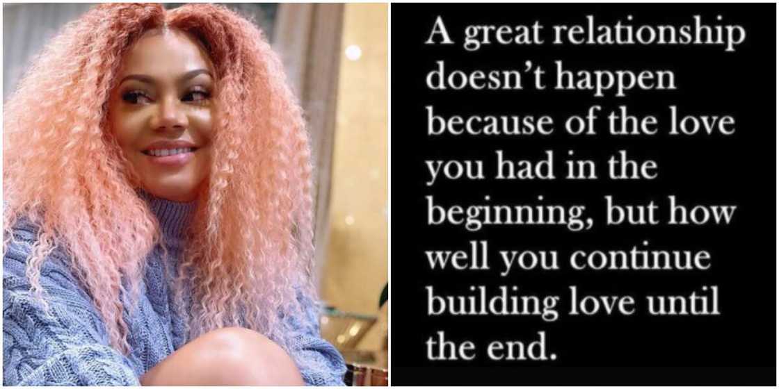 Actress Nadia Buari lectures on love Actress Nadia Buari lectures on love