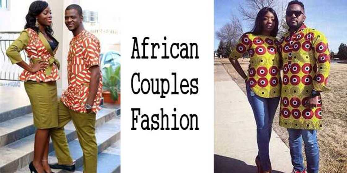 African fashion style for couples African fashion style for couples