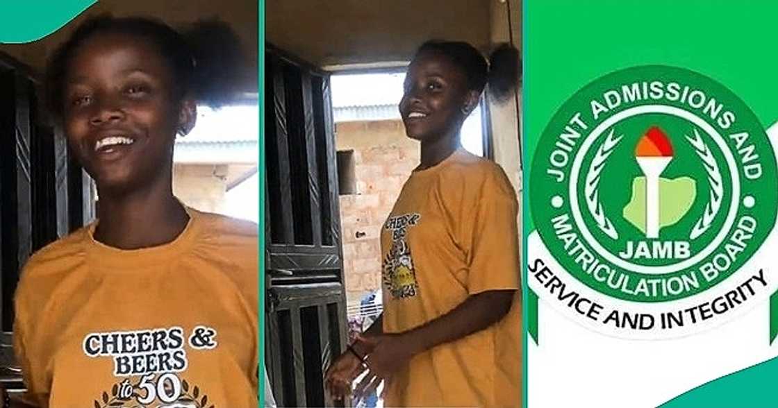 Girl who checked UTME 2025 result sees unusual remark from JAMB. Girl who checked UTME 2025 result sees unusual remark from JAMB.