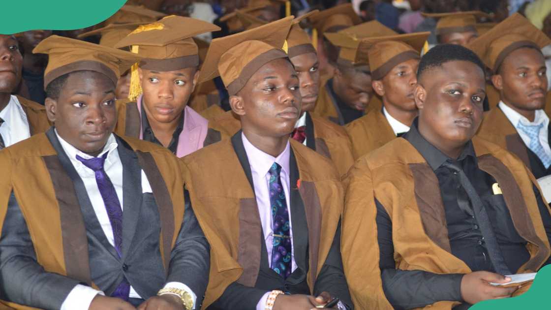 Bells University of Technology 2020 graduates.