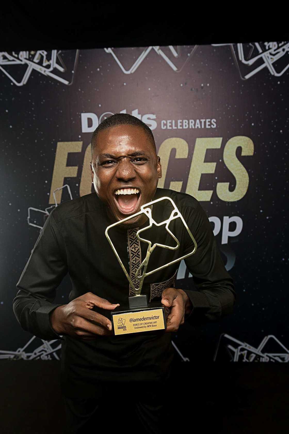 Edem Victor, The Force of Creative Art Award, Trendupp Award 2024 Edem Victor, The Force of Creative Art Award, Trendupp Award 2024