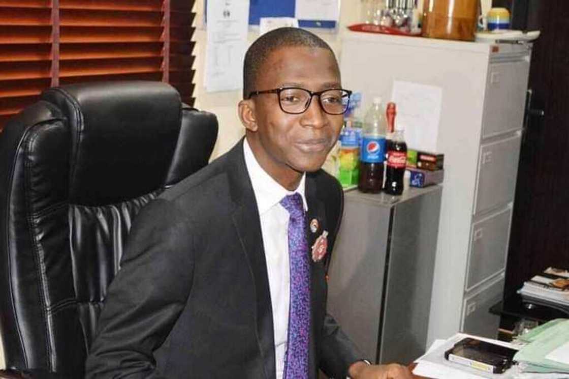 Shugaban hukumar EFCC, Abdulrasheed Bawa Shugaban hukumar EFCC, Abdulrasheed Bawa