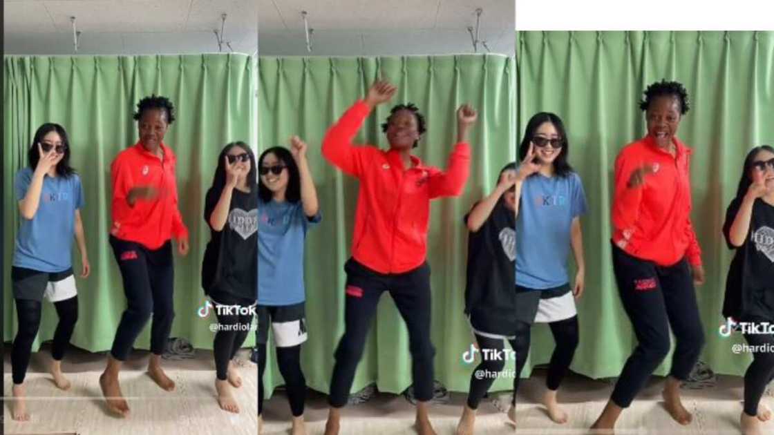 Oyibos try out mara dance moves Oyibos try out mara dance moves