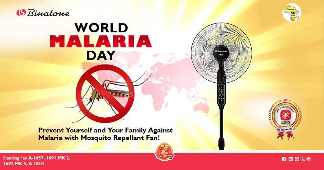 Binatone Africa Commemorates World Malaria Day 2024 Binatone Africa Commemorates World Malaria Day 2024