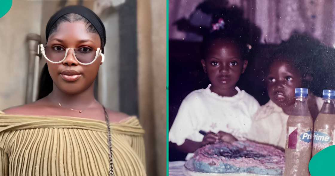 A Nigerian lady shares throwback photos as she searches for her childhood friend 15 years after living together in the Ojo area of Lagos state. A Nigerian lady shares throwback photos as she searches for her childhood friend 15 years after living together in the Ojo area of Lagos state.