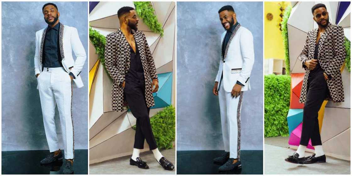 BBNaija 2021: Ebuka Launches Shine Ya Eye Season with fire outfits. BBNaija 2021: Ebuka Launches Shine Ya Eye Season with fire outfits.