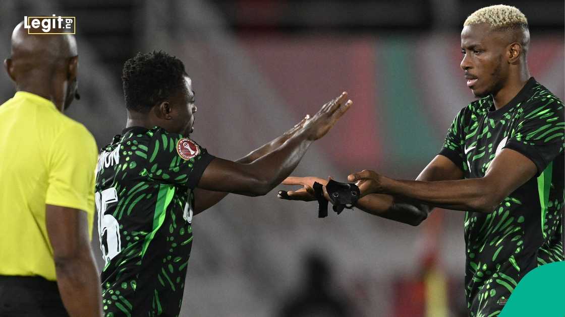 Moses Simon, Victor Osimhen, AFCON 2025, Morocco, Fes, Nigeria, Super Eagles.