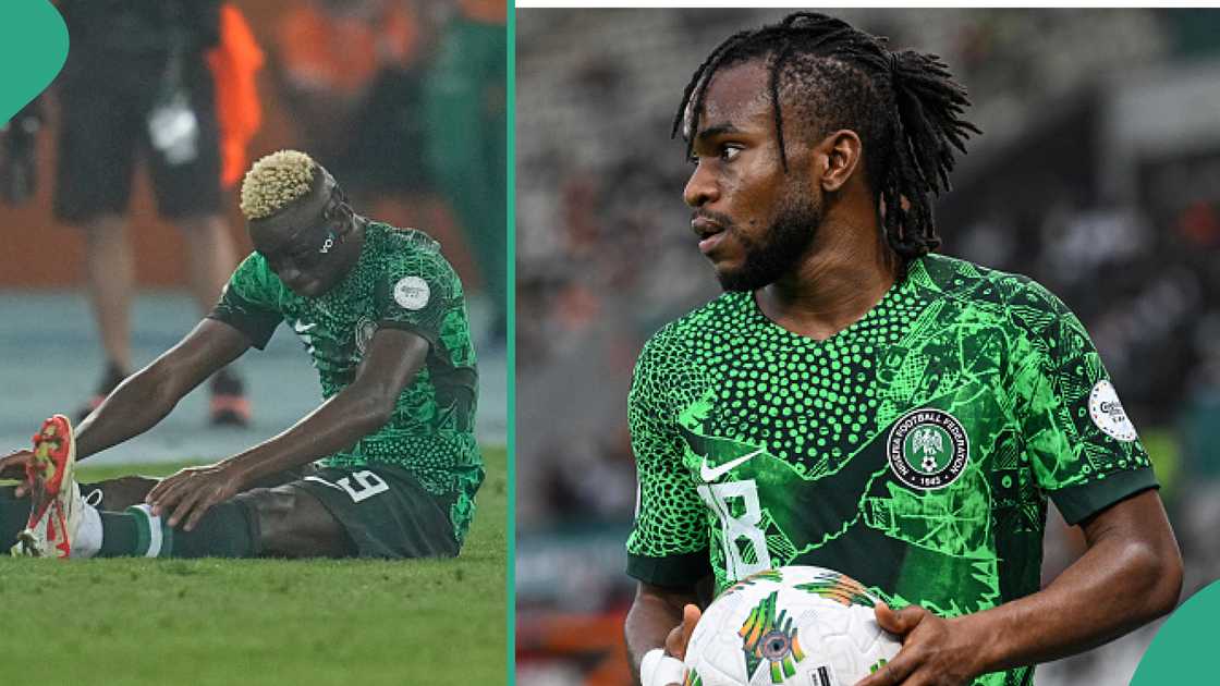 Victor Osimhen misses Super Eagles starting 11. Victor Osimhen misses Super Eagles starting 11.