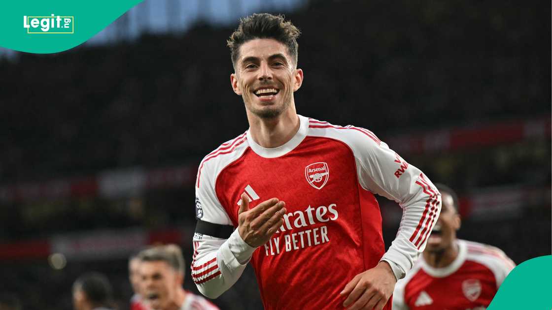 Kai Havertz, Arsenal, Burnley, Emirates Stadium, Premier League.