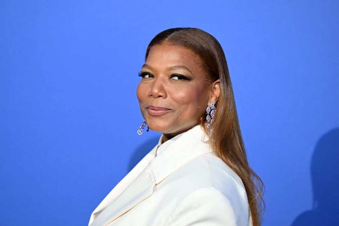 US rapper Queen Latifah at the Hotel du Cap-Eden-Roc