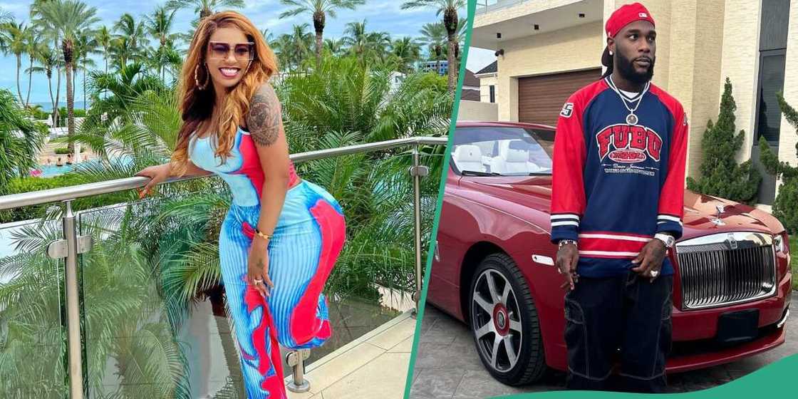 Kenyan socialite Vera Sidika arrives in Nigeria to see Burna Boy