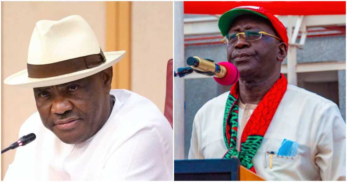 PDP crisis, 2023 elections, Delta state chieftain, Prof. Patrick Muoboghare, Rivers State Governor, Nyesom Wike, Iyorchia Ayu PDP crisis, 2023 elections, Delta state chieftain, Prof. Patrick Muoboghare, Rivers State Governor, Nyesom Wike, Iyorchia Ayu
