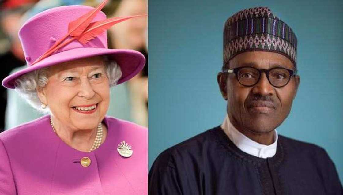 Muhammadu Buhari, Queen Elizabeth II Muhammadu Buhari, Queen Elizabeth II