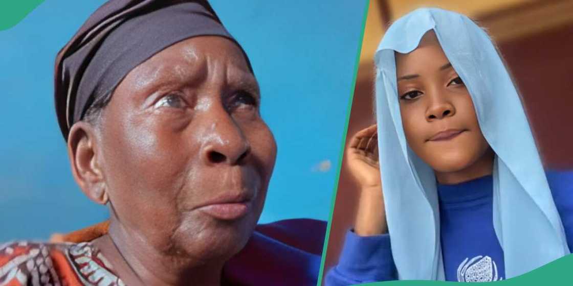 Nigerian lady shares the reaction of her grandma when she was leaving for school Nigerian lady shares the reaction of her grandma when she was leaving for school