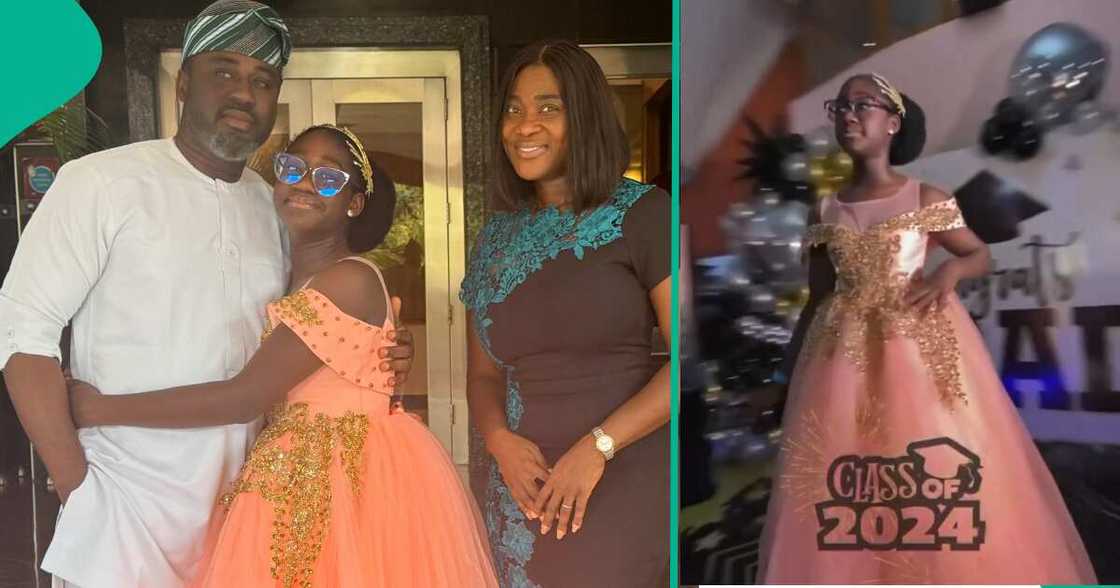 Mercy Johnson's daughter Purity graduates. Mercy Johnson's daughter Purity graduates.
