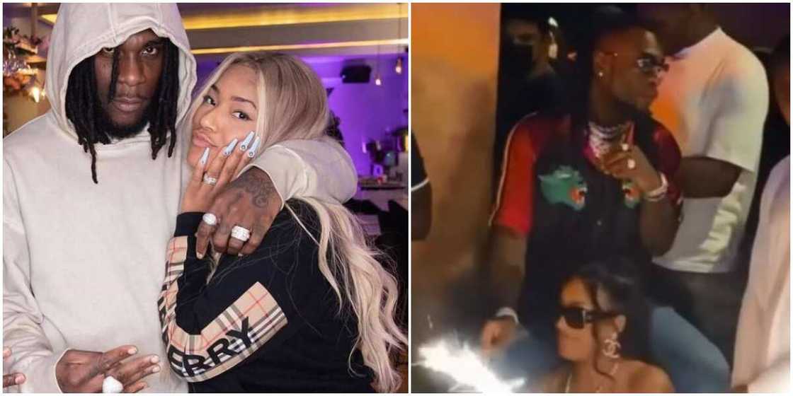 Burna Boy and Stefflon Don all loved up in Ghana despite cheating scandal (videos)